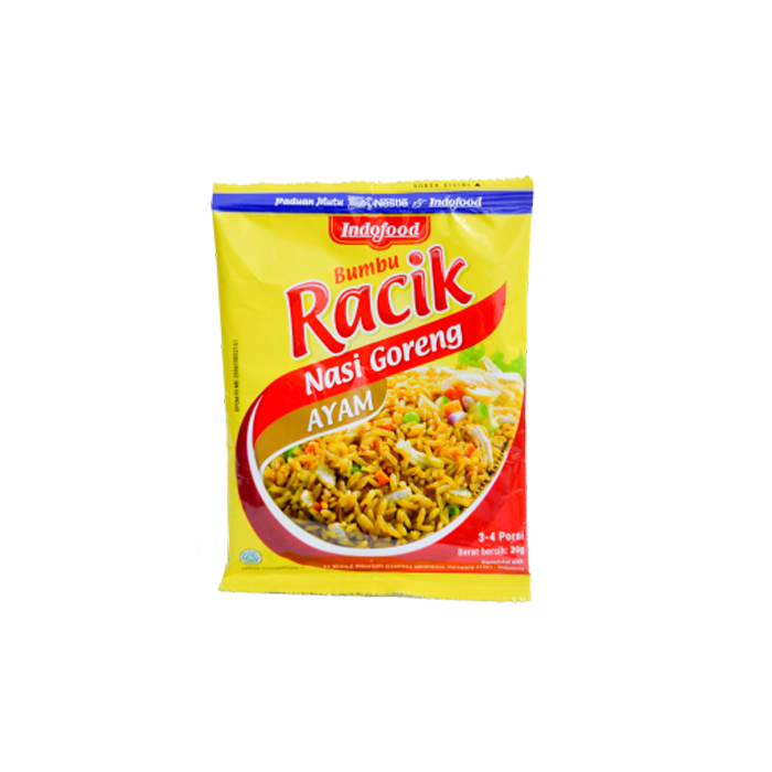 Indofood Bumbu Racik Nasi Goreng Ayam 20 Gr - 009560 | Mirota Kampus